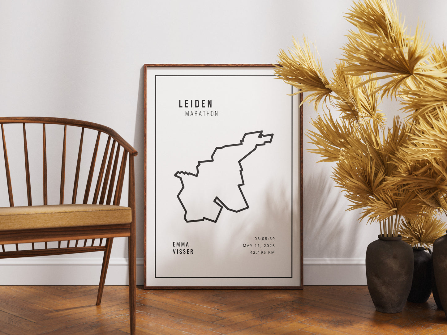 Leiden Marathon 2025 | Minimalistic White