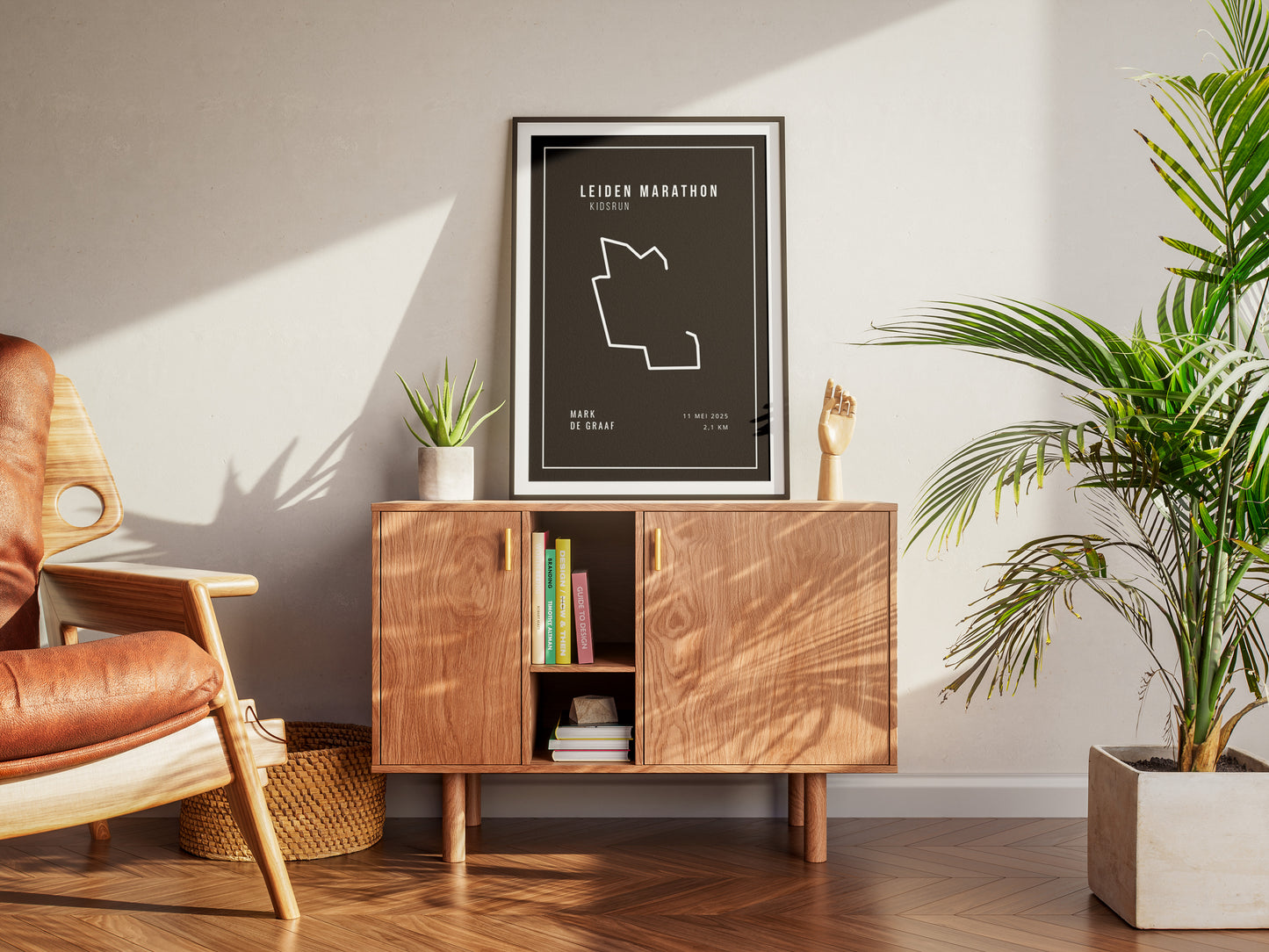Leiden Marathon 2025 – Kidsrun | Minimalistic Black