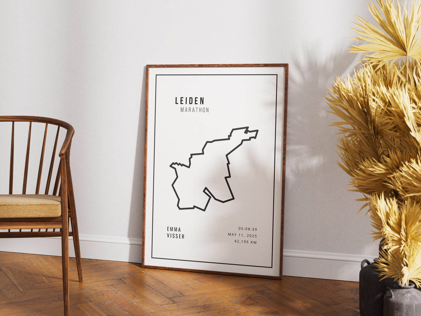 Leiden Marathon 2025 | Minimalistic White